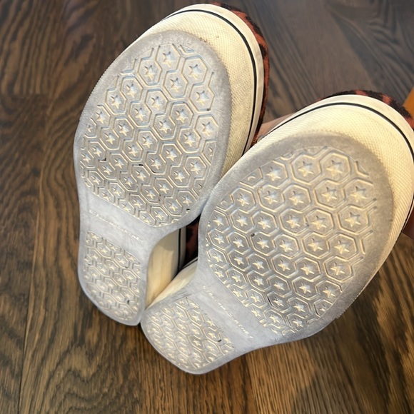 Stella Mccartney leopard platform shoes, furry texture - Picture 6 of 6